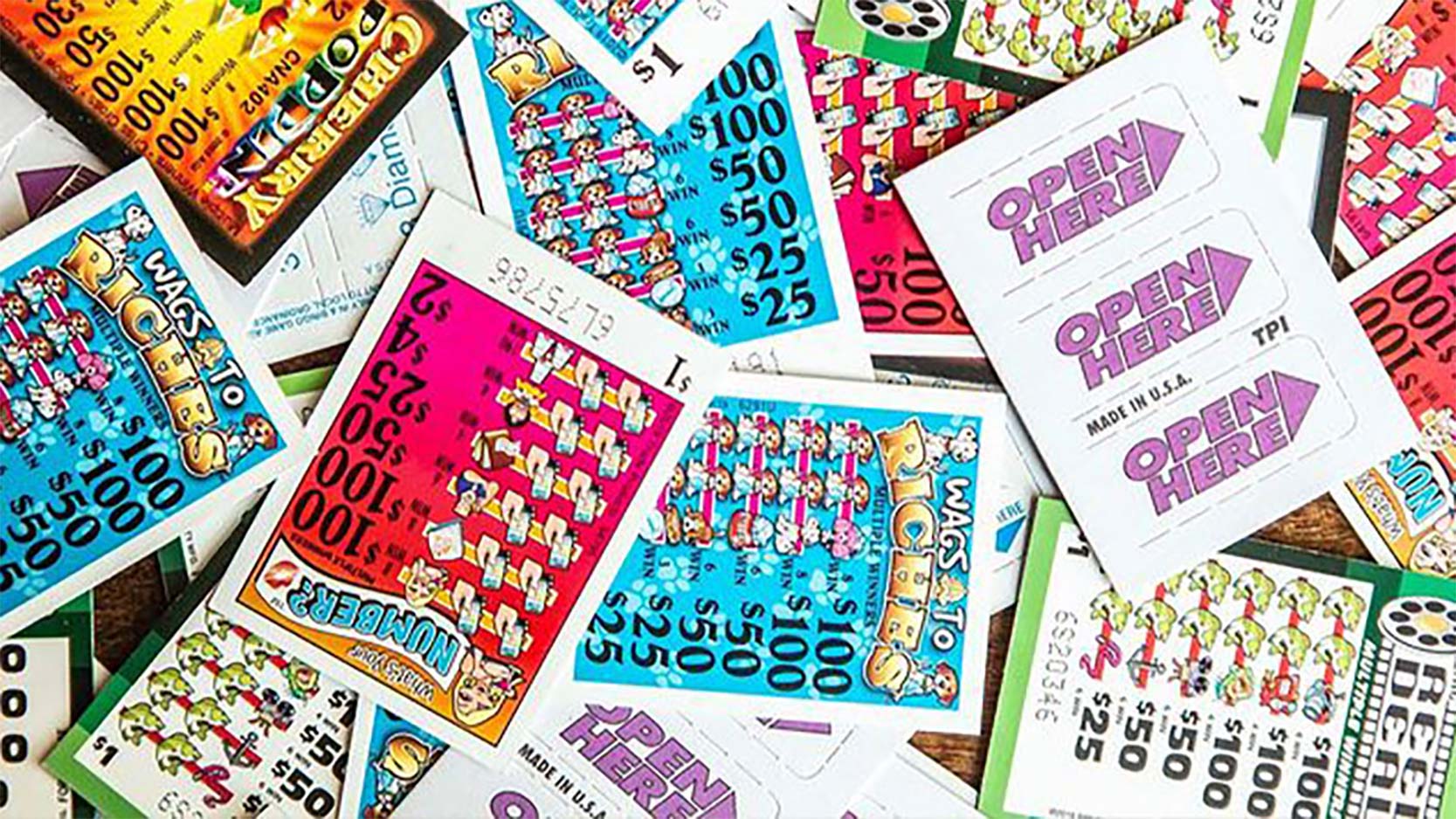 Pull tabs at Asher's Bar & Grill